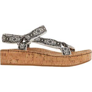 NEW Born Sirena Cork Platform Wedge Ankle Strap women Sandalse 354